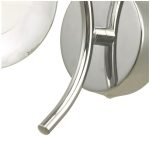 Nakita Wall Light Polished Chrome With Clear/Opal Glass - Image 6