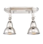 Nathaniel 2lt Plate Spotlight Polished Nickel - Image 4