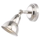 Nathaniel Single Wall Spotlight Polished Nickel