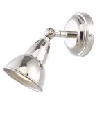 Nathaniel Single Wall Spotlight Polished Nickel