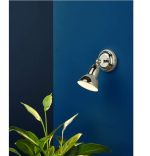Nathaniel Single Wall Spotlight Polished Nickel - Image 3