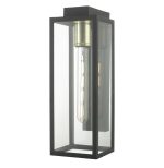 Naxos Wall Light Black Glass IP43 - Image 3