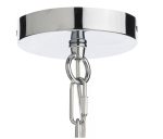 Nolan 1lt Pendant Polished Chrome/ Clear - Image 3