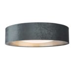 Nysa 3lt Flush Velvet Dark Grey Shade 60cm