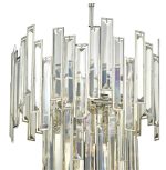Odile 6lt Pendant Champagne Crystal Polished Nickel Frame - Image 3
