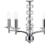 Oleana 5lt Pendant Polished Chrome Crystal - Image 4