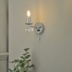 Oleana Wall Light Polished Chrome Crystal - Image 4