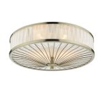 Oslo 3lt Flush Antique Brass - Image 3