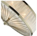 Oslo 3lt Flush Antique Brass - Image 5