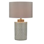Paxton Table Lamp Cream Brown (Base Only)