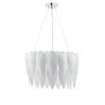 Phillipa 3lt Pendant White Ceramic