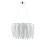 Phillipa 3lt Pendant White Ceramic