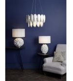 Phillipa 3lt Pendant White Ceramic - Image 4