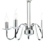 Pique 5lt Polished Chrome Clear Crystal Detail - Image 3