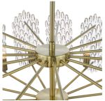 Porthos 15lt Pendant Antique Brass Glass - Image 3
