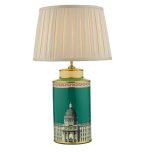 Prospect Ceramic Table Lamp Building Print (Base Only)
