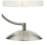 Saxby Touch Table Lamp Satin Chrome Glass - Image 3