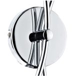 Seattle Double Wall Bracket Polished Chrome - Image 3