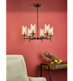 Abel 6lt Pendant Satin Black Glass - Image 6
