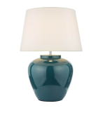 Ayla Table Lamp Blue Ceramic (Base Only)