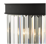Celeus 2lt Wall Light Anthracite & Crystal - Image 4