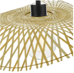 Deja Easy Fit Pendant Natural Rattan - Image 4