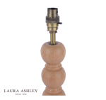 Laura Ashley Maria Table Lamp Wood & Antique Brass (Base Only) - Image 3