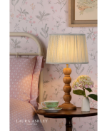 Laura Ashley Maria Table Lamp Wood & Antique Brass (Base Only) - Image 5