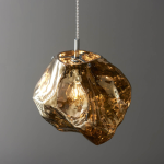 Rock Pendant Metallic Bronze - Image 3