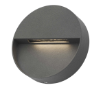 Ugo Wall Light Round Eyelid Anthracite IP65 LED
