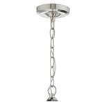 Vanessa 3lt Pendant Polished Nickel & Glass - Image 5