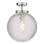Wayne Flush Polished Chrome Glass IP44