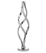 Jive Table Lamp Aluminium & Opal LED - Image 3