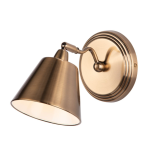 Kempten Single Wall Spotlight Antique Brass