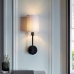 Sancerre Matt Black Wall Light With Cylinder Shade - Image 4