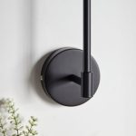 Sancerre Matt Black Wall Light With Cylinder Shade - Image 7