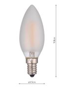 LED Candle Light Bulb SES/E14 4W 450LM - Image 2