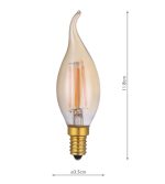 LED Candle Light Bulb SES/E14 4W 250LM - Image 5