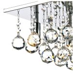 Abacus 4lt Flush Polished Chrome Crystal - Image 3