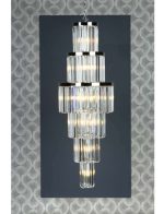 Angel 28lt Chandelier Crystal Polished Chrome - Image 6