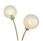 Avari 2lt Table Lamp Satin Brass Glass - Image 3