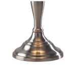Beau Touch Table Lamp Satin Chrome With Shade - Image 3