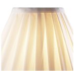 Beau Touch Table Lamp Satin Chrome With Shade - Image 5