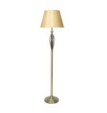 Bybliss Floor Lamp Antique Brass With Shade