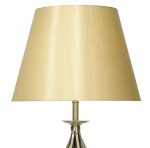 Bybliss Floor Lamp Antique Brass With Shade - Image 5