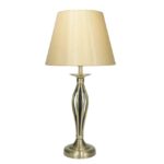 Bybliss Table Lamp Antique Brass With Shade