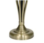 Bybliss Table Lamp Antique Brass With Shade - Image 3