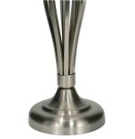 Bybliss Table Lamp Satin Chrome With Shade - Image 3