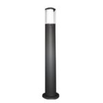 Carlo 800mm Bollard Black