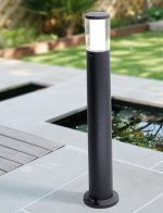 Carlo 800mm Bollard Black - Image 3